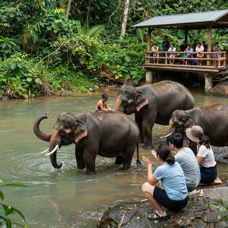 Come il Turismo Responsabile Aiuta a Proteggere gli Elefanti Asiatici