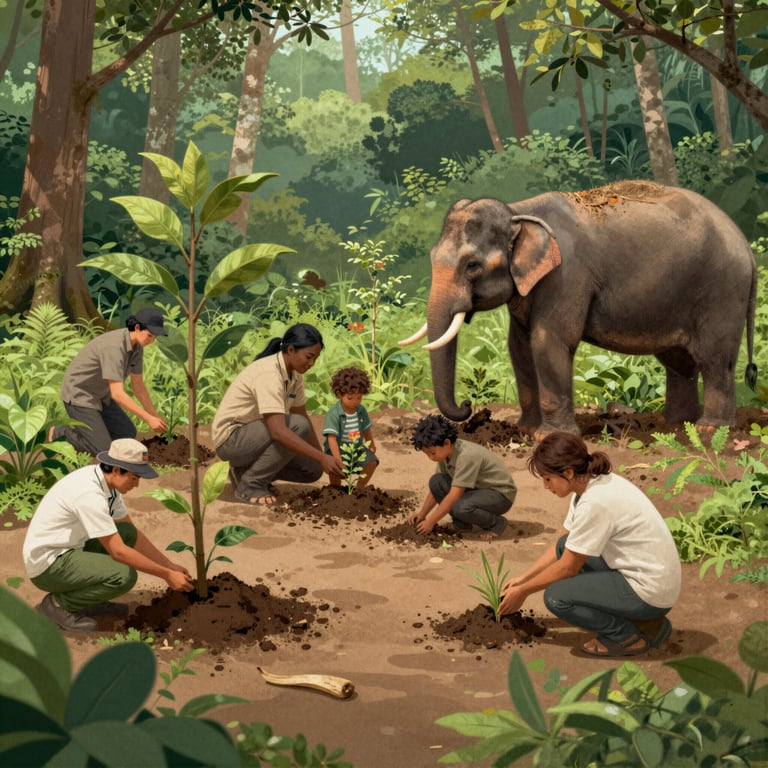 Iniziative Globali per Proteggere gli Elefanti e il Loro Habitat Naturale Oggi