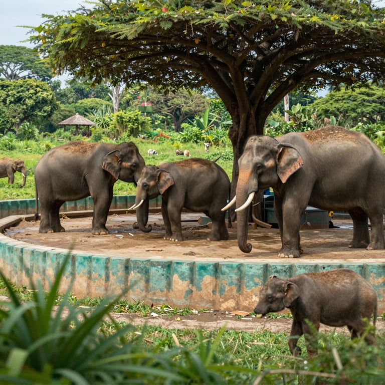 Santuario degli Elefanti: Strategie Globali per Salvare Specie a Rischio Estinzione