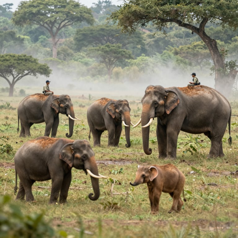 Sforzi Globali per Difendere gli Elefanti: Lotta al Bracconaggio e Preservazione Ambienti Naturali