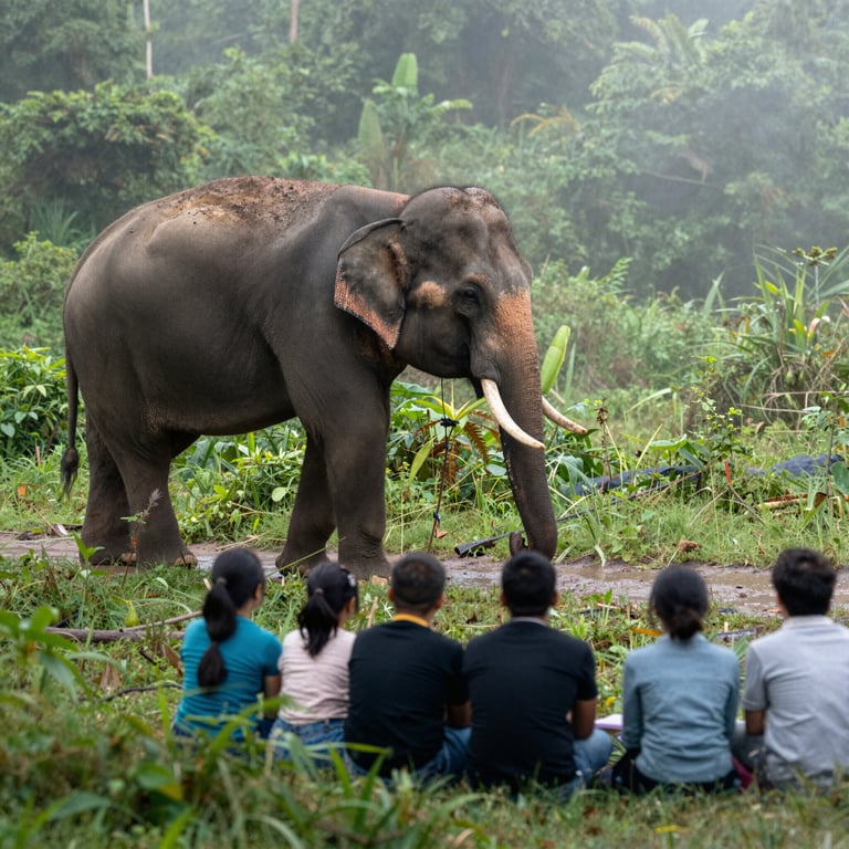 Modi Etici per Avvistare Elefanti Senza Comprometterne il Benessere