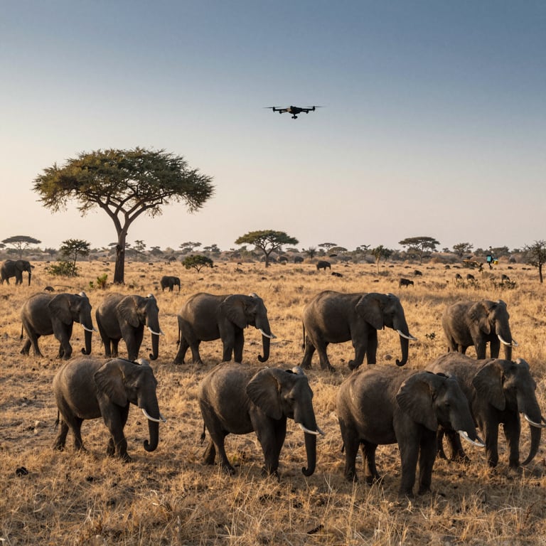 Strategie Innovative per Monitorare e Salvare le Mandrie di Elefanti in Pericolo
