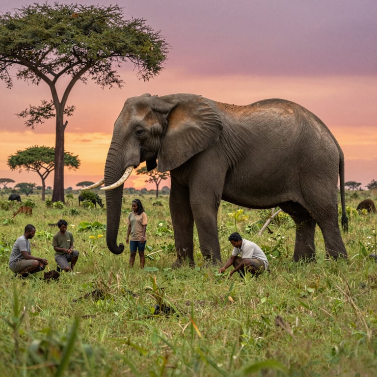 Preservare Habitat Vitali: Iniziative Globali per la Protezione degli Elefanti e delle Savane