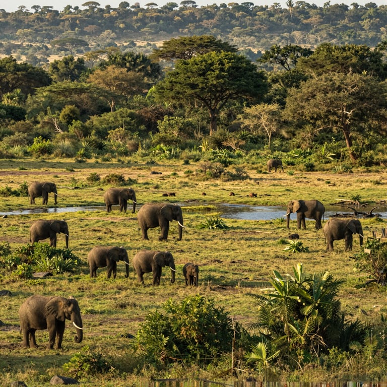 Preservare gli Habitat degli Elefanti: Progetti per Salvaguardare Foreste e Savane Africane