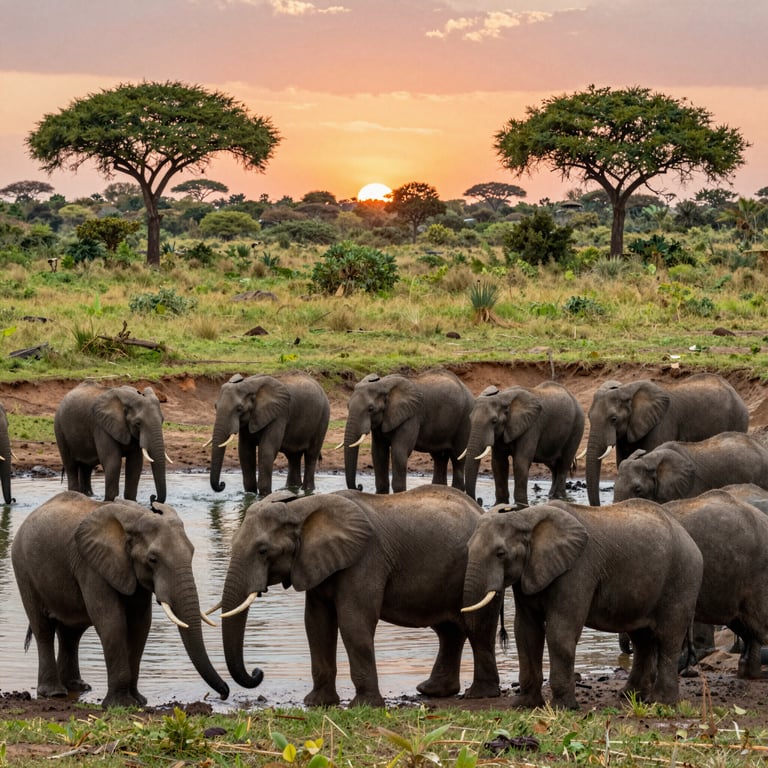 Protegge Oggi i Maestosi Elefanti d'Africa per un Futuro Sostenibile