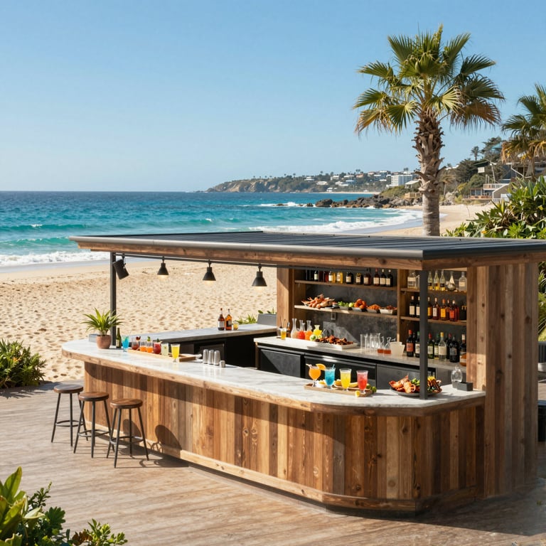 Discover the Best Australian Coast Beach Bars at 12 Rocks with Premium Cocktails and Seafood