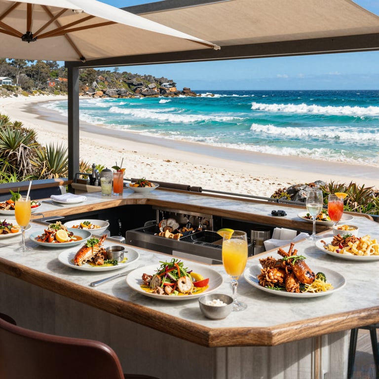 Top Coastal Australia Venues: Discover 12 Rocks Beach Bar for Premier Seafood and Cocktails