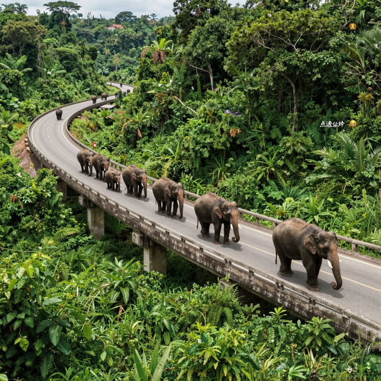 Come l'Infrastruttura Amica della Fauna Sta Salvando gli Elefanti Asiatici dalla Perdita di Habitat