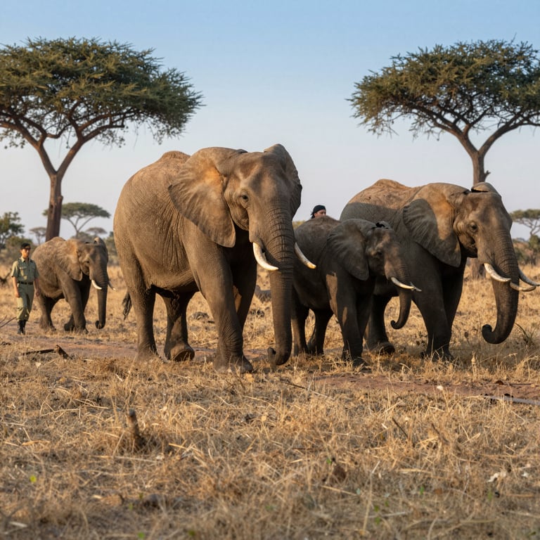 Strategie per la Protezione degli Elefanti in Ambienti Minacciati