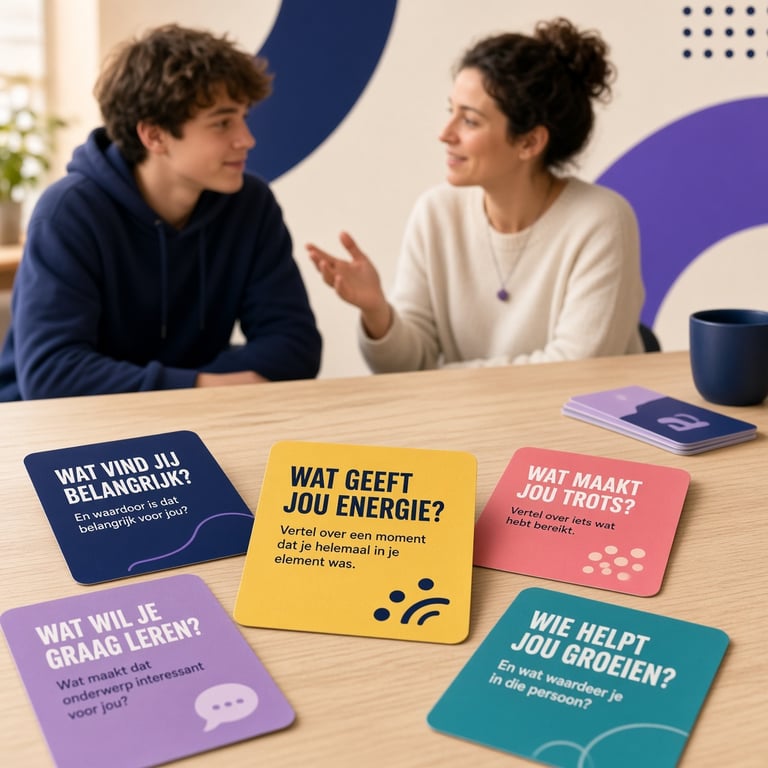 LEF maakt van een kaartspel een gesprekstarter voor tieners