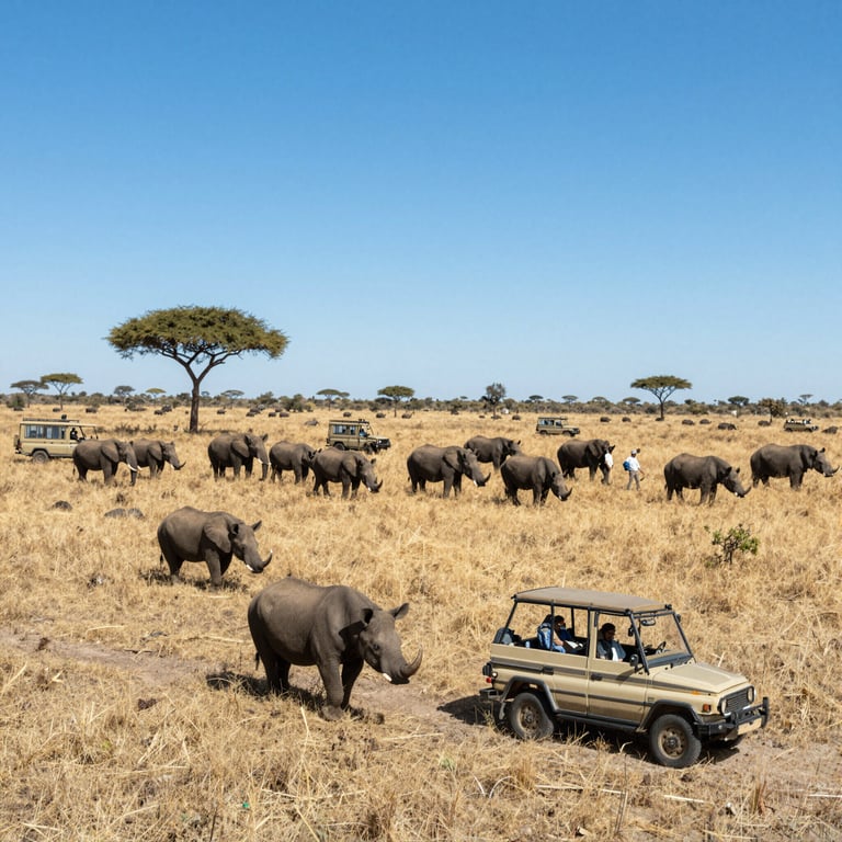Come Vincere la Lotta per Salvare Elefanti e Rinoceronti in Africa