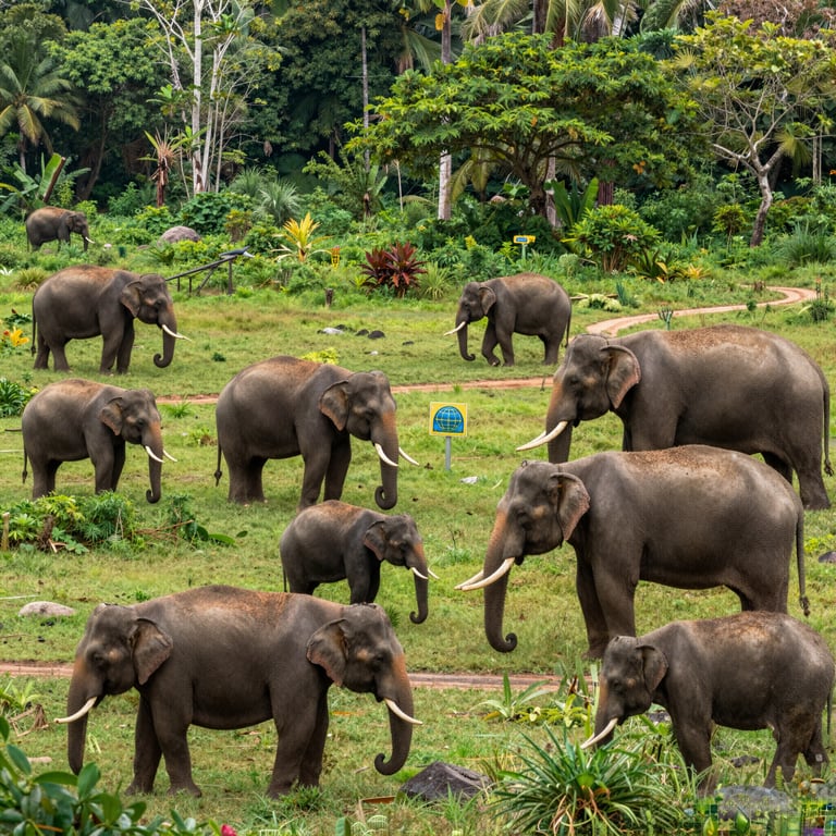 Preservare gli Habitat Elefantini: Iniziative Globali per la Conservazione della Fauna Selvatica