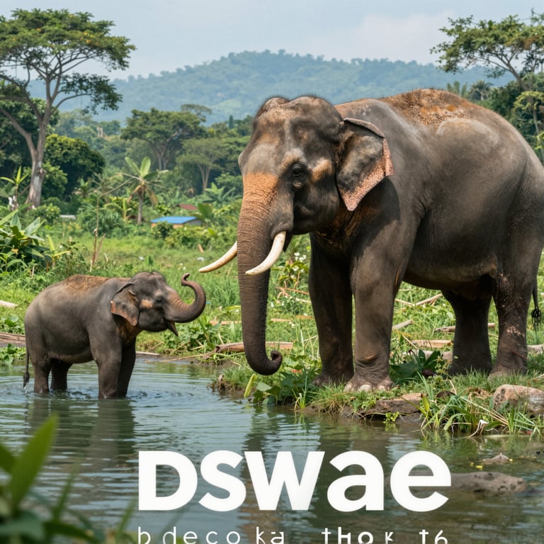 Protezione e Cura degli Elefanti Asiatici: Iniziative di DSWF nel 2026