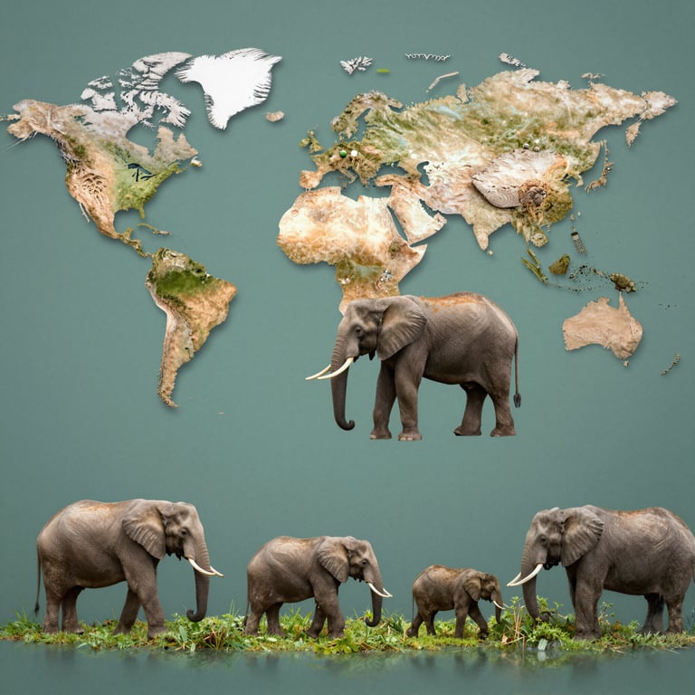Iniziative Globali per Salvare e Conservare gli Elefanti