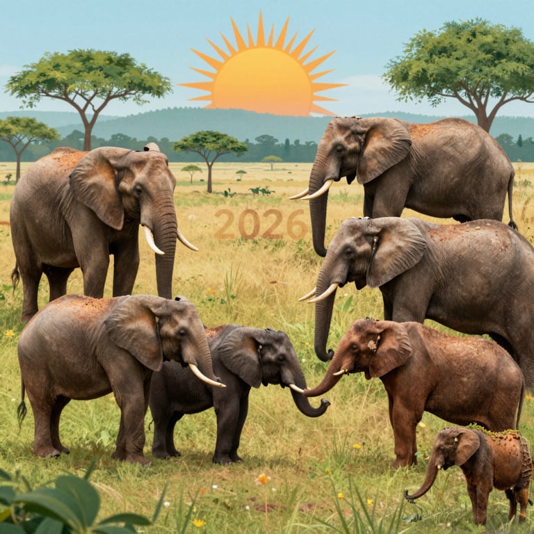 L'Impegno Globale per Proteggere le Popolazioni di Elefanti nel 2026