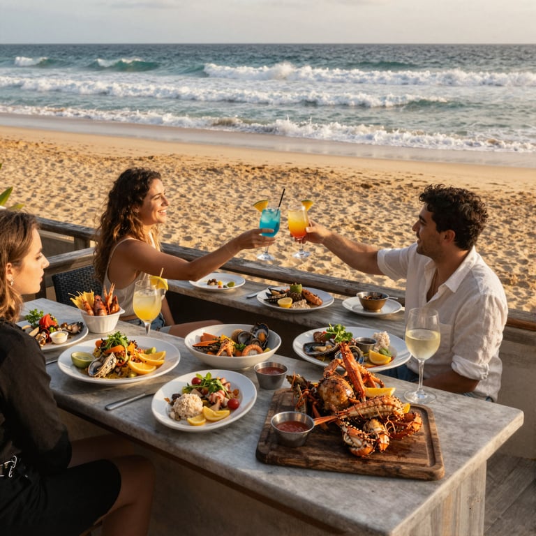 Discover 12 Rocks Beach Bar: Australia's Premier Coastal Club for Cocktails and Seafood Delights