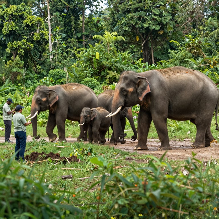 Iniziative per Salvare gli Elefanti e Preservare il Loro Habitat Naturale