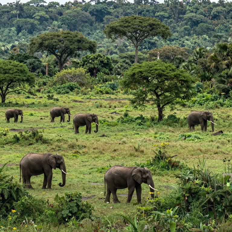 Iniziative Globali per Preservare gli Habitat Naturali degli Elefanti