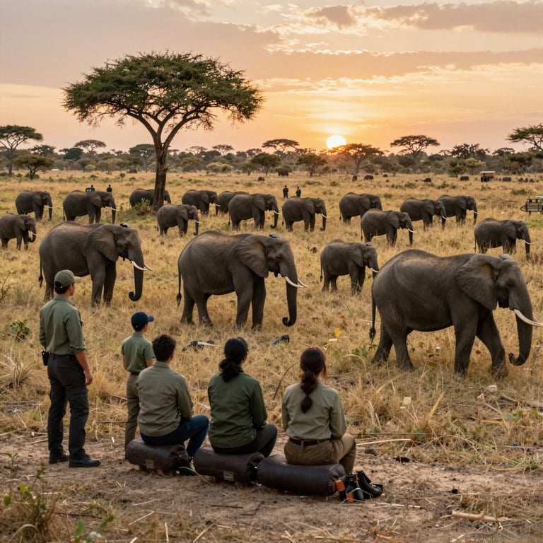Sforzi di Conservazione per Proteggere gli Elefanti dalla Minaccia Umana