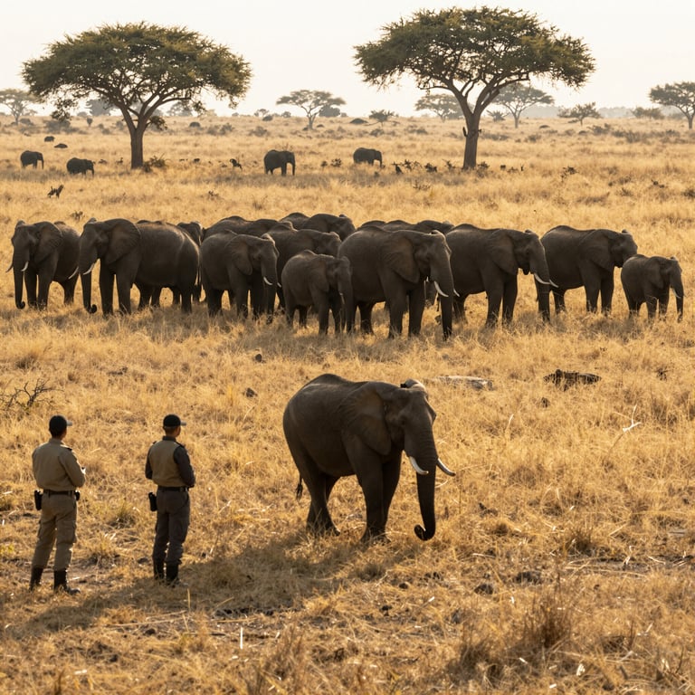 Iniziative Globali contro il Bracconaggio degli Elefanti in Africa