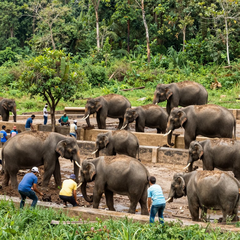 Come le Comunità Proteggono Efficacemente gli Habitat degli Elefanti nel Mondo
