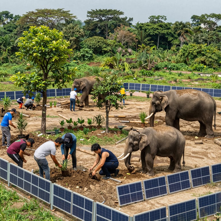 Come Contribuire al Salvataggio degli Elefanti Attraverso Iniziative Sostenibili