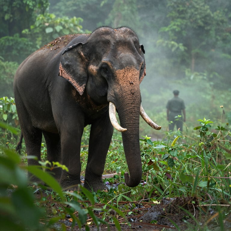 Come Proteggiamo gli Elefanti di Foresta Rari nel Vietnam
