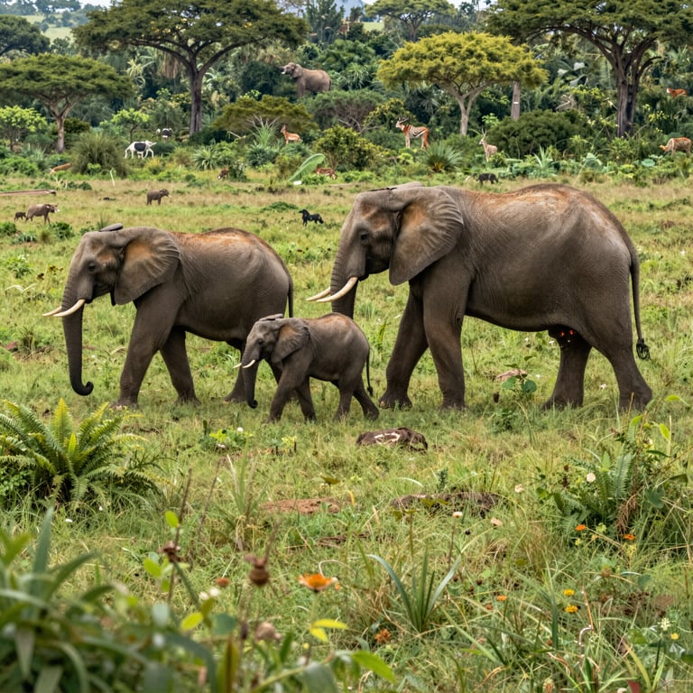 Preservare l'Habitat degli Elefanti: Progetti Globali per la Protezione della Fauna