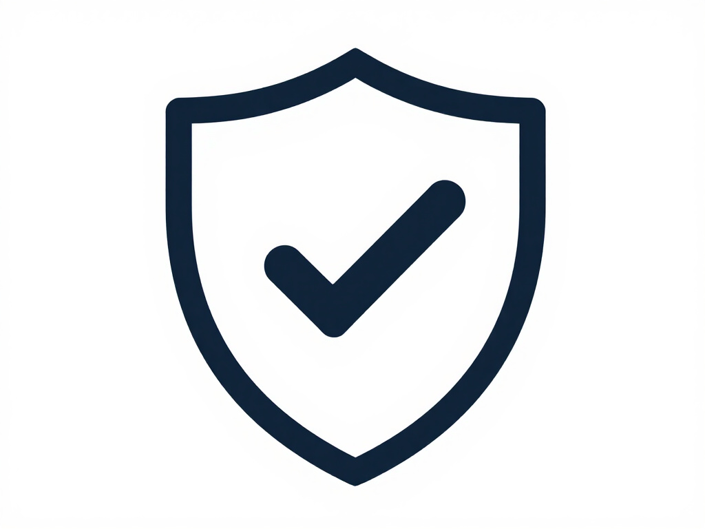Shield icon representing security