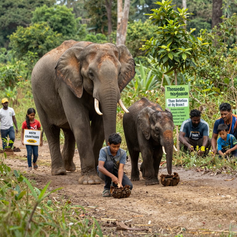 Modi per Aiutare gli Elefanti nella Tua Comunità Locale