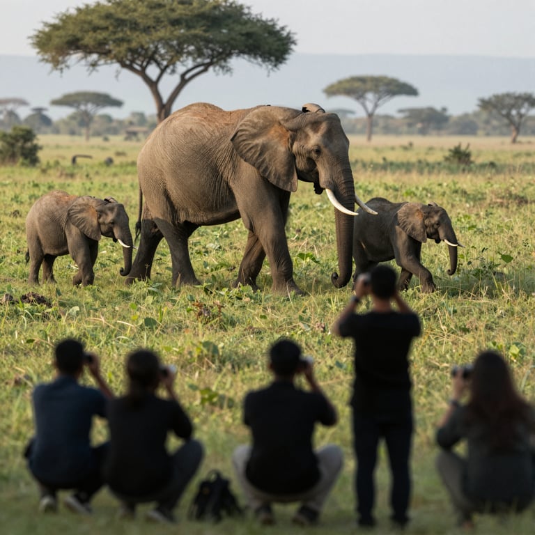 Scopri Metodi Etici per Osservare Elefanti Senza Danneggiarli