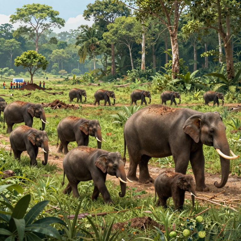 Minacce agli Habitat degli Elefanti: Campagne per Salvare la Fauna Selvatica nel 2026