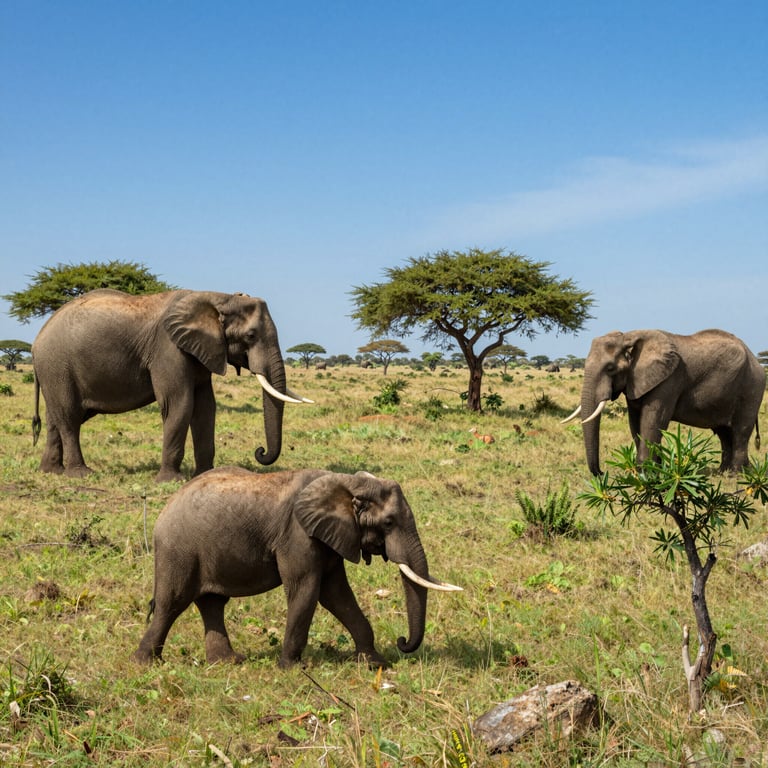 Campagna Globale contro il Commercio di Avorio: Salvaguardia per le Popolazioni Elefantine