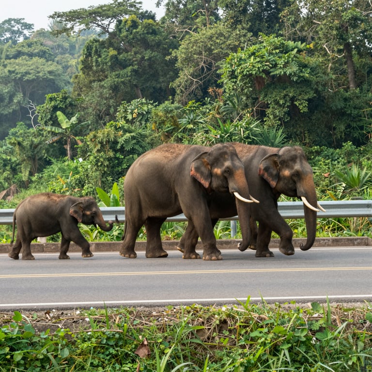 Infrastrutture Amiche della Fauna per Salvare gli Elefanti Asiatici dal Declino