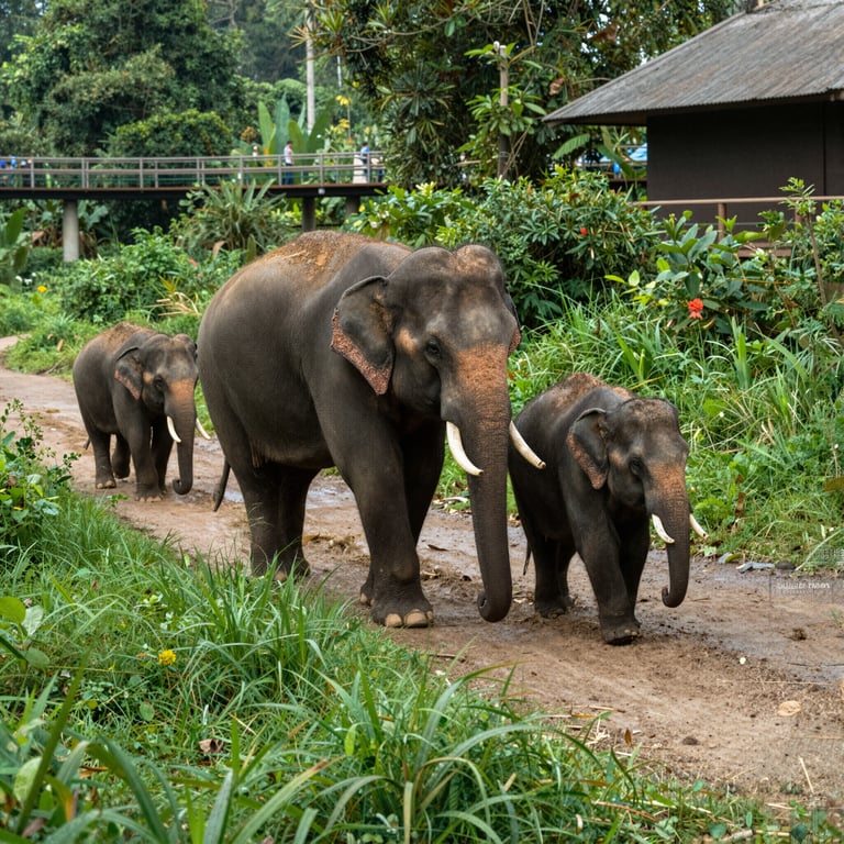 Infrastrutture Ecologiche per Salvaguardare gli Elefanti Asiatici in Pericolo