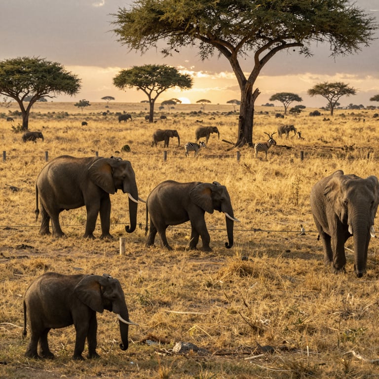 Protezione per gli Ultimi Elefanti: Iniziative per la Conservazione della Fauna Selvatica