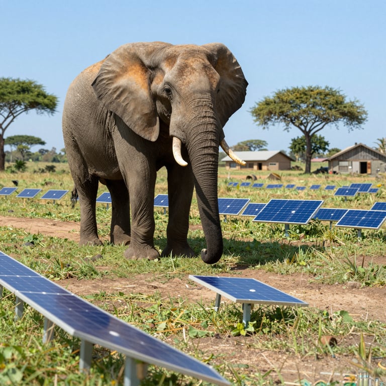 Soluzioni Innovative per Ridurre Conflitti tra Uomini e Elefanti e Garantire Coesistenza