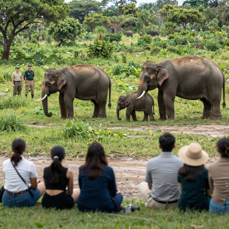 Come le Visite Turistiche Contribuiscono Attivamente alla Protezione degli Elefanti in Asia