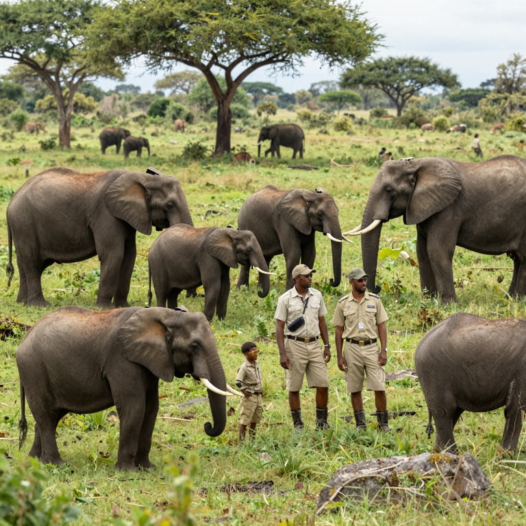 Salvate gli Elefanti del Continente Nero: Iniziative Globali per la Loro Sopravvivenza