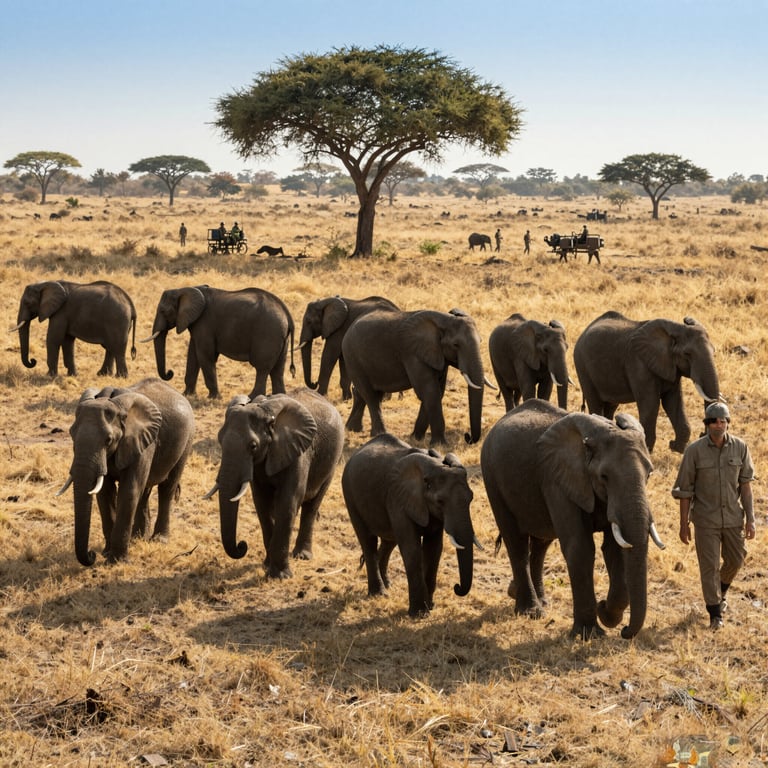 Sforzi Globali per la Conservazione degli Elefanti Selvatici contro il Bracconaggio nel 2026