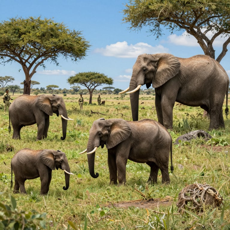 Iniziative del DSWF per Salvaguardare gli Elefanti da Minacce Ambientali