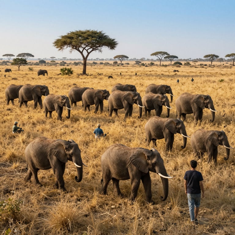 Proteggere gli Elefanti Africani: Iniziative Globali per la Loro Conservazione nel 2026