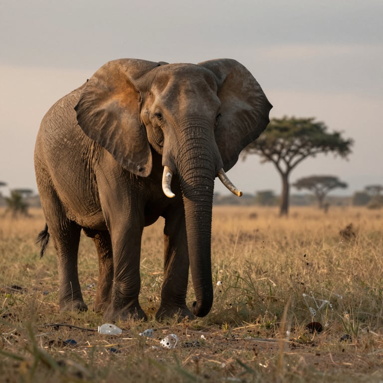 Le minacce invisibili che mettono in pericolo la vita degli elefanti selvatici nel 2026