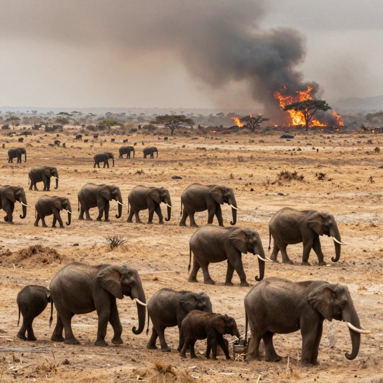 Come il Riscaldamento Globale Minaccia la Sopravvivenza degli Elefanti in Africa