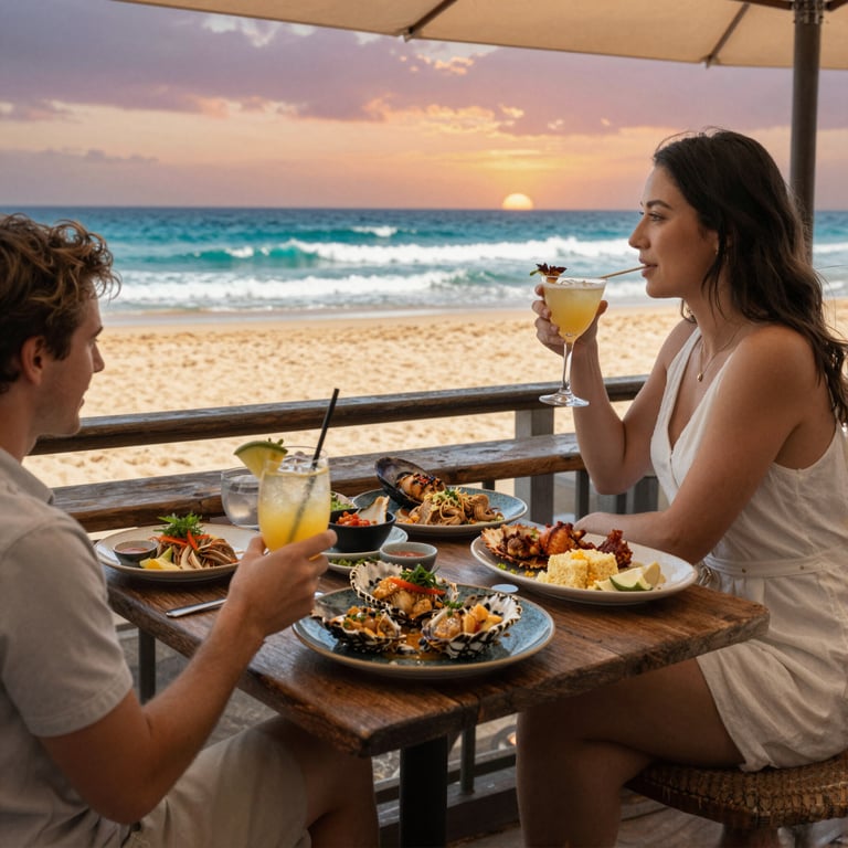 Indulge at 12 Rocks Beach Bar, Top Australian Spot for Signature Cocktails and Seafood Delights