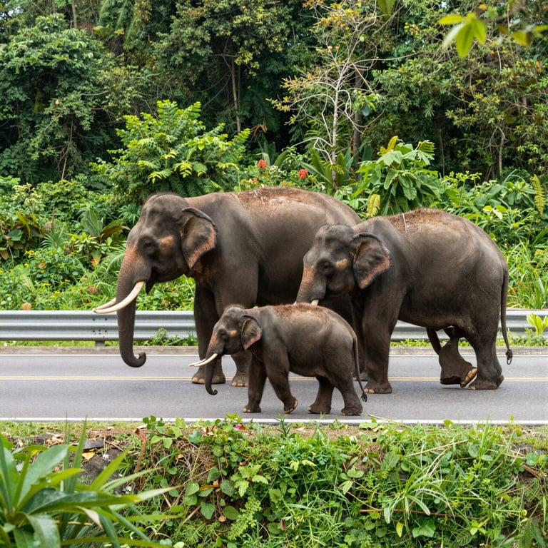 Infrastrutture Amiche della Fauna per Salvare gli Elefanti Asiatici