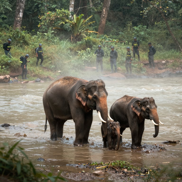 Campagne per Salvare gli Elefanti in Pericolo: Prevenire il Bracconaggio e Tutelare l'Ambiente