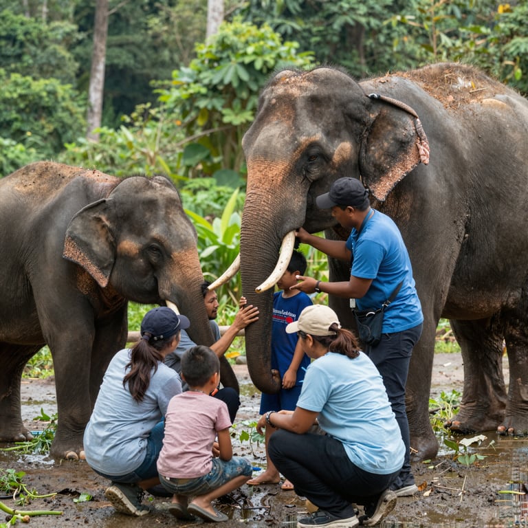 Organizzazione Thailandese Non-Profit Offre Cura Essenziale alla Popolazione Elefantina Locale