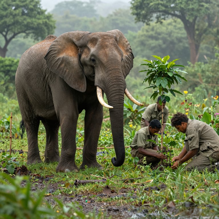 Proteggere gli Elefanti di Foresta Africana: Iniziative Cruciali per il Futuro