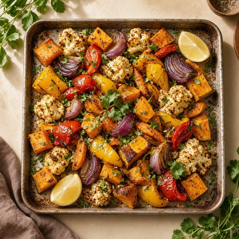 Healthy Roast Vegetables: The Crisp, Golden Tray Method
